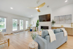 St Augustine Home with Patio - 1 Mi to Beaches!